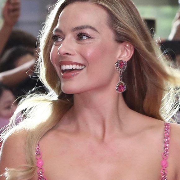 Dramatic & Dazzling Handmade Crystal Blue Bangle - Bracelet - Picture 14 of 16